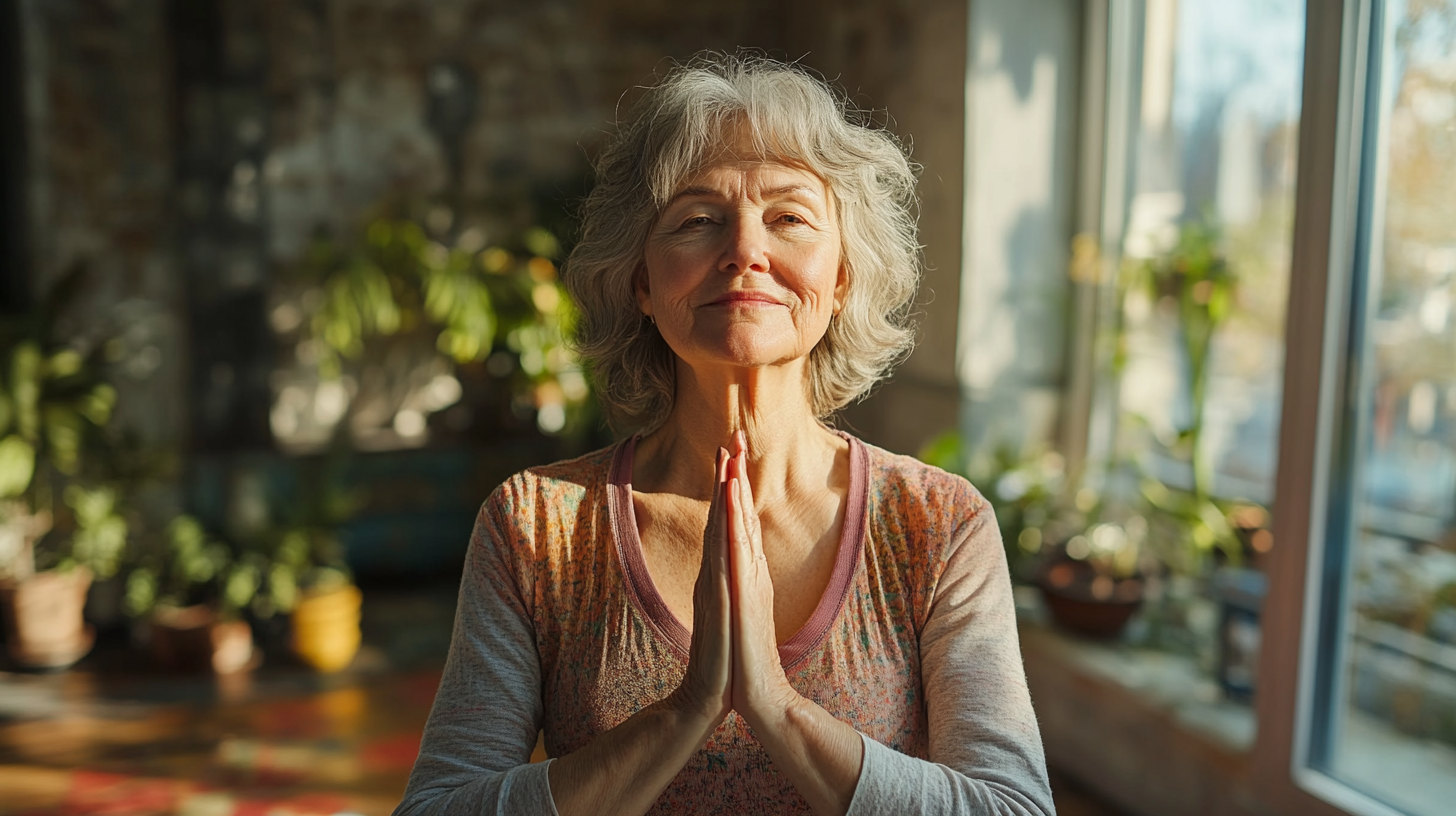 Заняття йогою для людей старшого віку